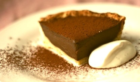 Chocolate Tart - Dark Tempting Hearta Simple Shortcrust Pastry Done With 250 Grams Of Wheat Flour, 125 Grams Of Butter, 75 Grams Of Icing Sugar, An Egg And An Egg Yolk. Knead Everything Together And...