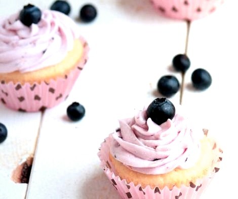 Cupcake, Blueberry